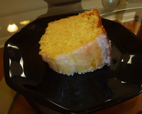 Bolo de laranja com casca fácil