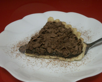 Torta cremosa de chocolate