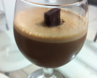 Mousse rápida de chocolate