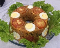 Cuscuz à paulista de linguiça calabresa