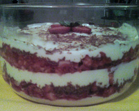 Pavê morango e chocolate