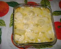 Batata gratinada