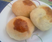 Pão de batata para o lanche das amigas