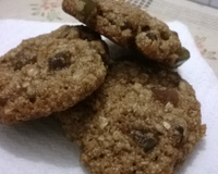 Cookie de aveia e mel