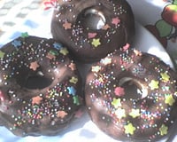 Donuts com recheio de baunilha