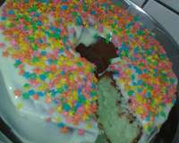 Bolo verde de limão