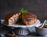 Como salvar um bolo muito doce?