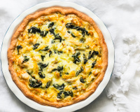 Torta de frango e espinafre sem farinha: almoço saudável e fácil de fazer para comer bem sem abrir mão do prazer