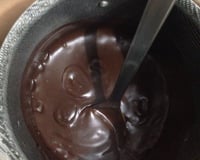 Mingau de chocolate