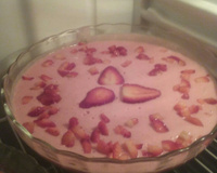 Mousse de morango