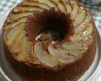 Bolo integral de maçã, canela e aveia