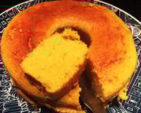 Bolo de milho com milharina