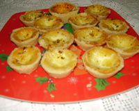 Empadas de queijo da Line