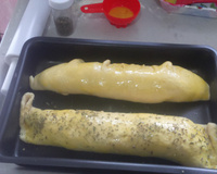 Pão de liquidificador recheado