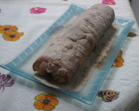 Rocambole de banana