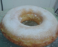 Bolo de fubá cremoso