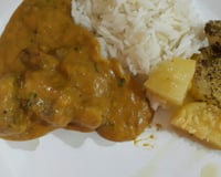 Estrogonofe de cabocha (abóbora japonesa)