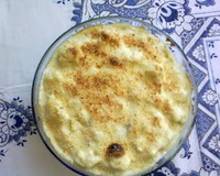 Couve-flor gratinada ao molho branco
