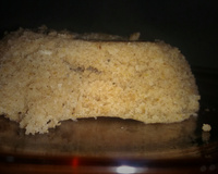 Bolo de caneca de aveia