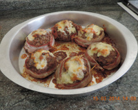 Medalhão de carne moída