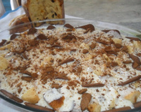 Mousse de limão e panetone