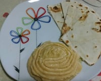 Pasta de grão de bico (homus)