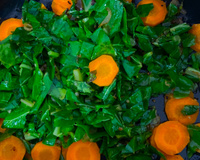 Couve refogada da Piná