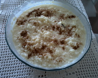 Arroz doce de micro-ondas