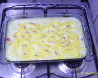 Filé de peixe da Vânia no molho banco