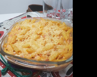 Macarrão com requeijão
