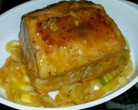 Lombo ao molho de maracujá