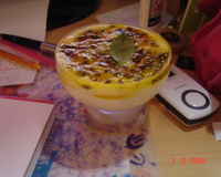 Mousse de maracujá