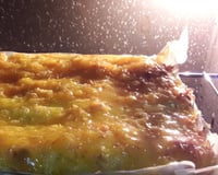 Cuca de Coco com Calda de Baunilha