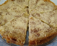 Bolo de farofa com banana