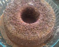 Bolo simples de chocolate