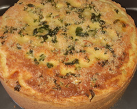 Quiche de frango (super leve e saboroso )