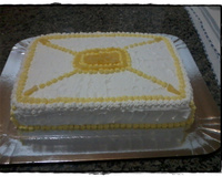 Bolo de Abacaxi com creme