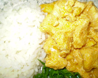 Estrogonofe leve de frango