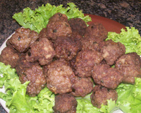 Bolinho de carne moída irresistível