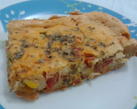 Massa rápida de torta salgada de liquidificador