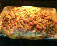 Pacu assado ao molho podre