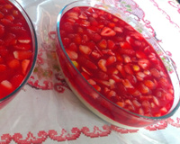 Sobremesa de morango