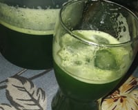 Suco de couve com limão