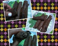 Panqueca doce de chocolate e banana