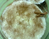 Arroz doce caramelizado