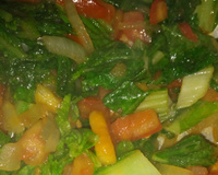 Couve refogado à Evina