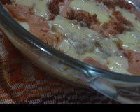 Torta de macaxeira com charque