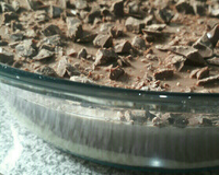 Pavê Branco e preto simples