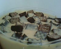 Mousse de doce de leite