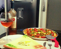 Massa de pizza deliciosa